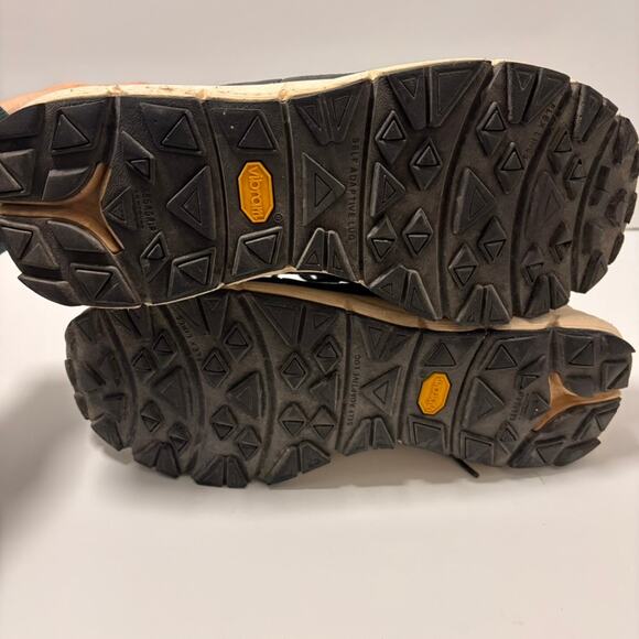 Danner Mountain 600 Sz 11.5 US 4.5" Black Leather Boots Vibram Anti-Slip Soles - Picture 9 of 11